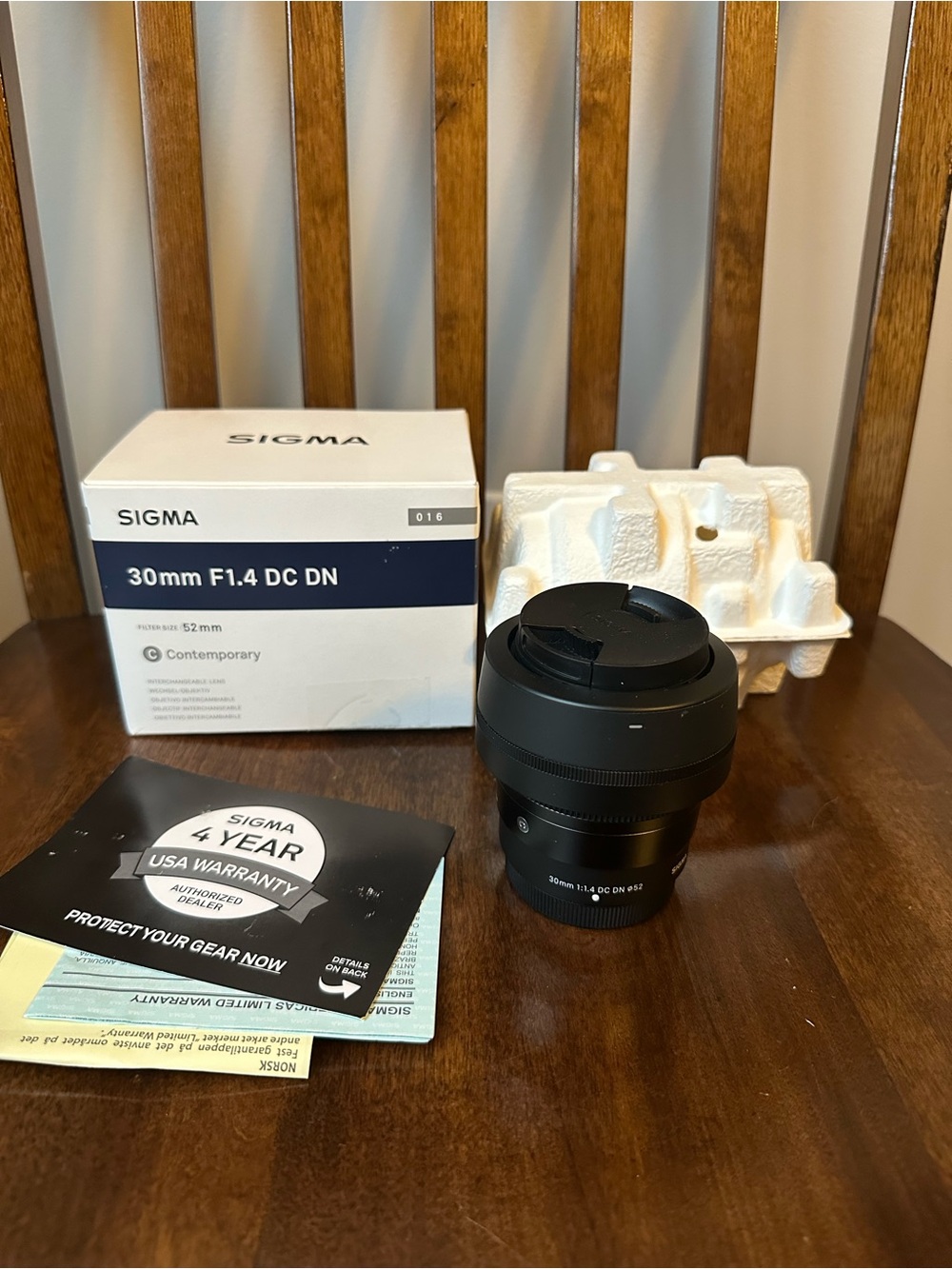 Sigma DC 30mm F/1.4 Contemporary Lens For Fuji X Mount